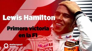 La primera victoria de Lewis Hamilton en F1