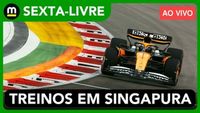 F1 AO VIVO: TUDO dos TREINOS do GP de SINGAPURA, com BORTOLETO EM AÇÃO
