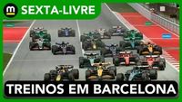F1 AO VIVO:  O dia de TREINOS na ESPANHA | SEXTA-LIVRE