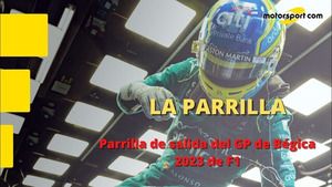 ¡Así queda la parrilla del GP de Bélgica de F1!