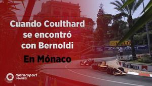 Cuando Coulthard se encontró con Bernoldi en Mónaco