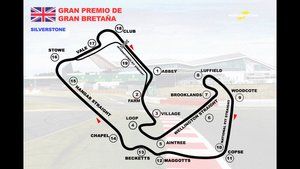 LAS CURVAS Y RECTAS DE SILVERSTONE F1