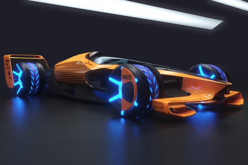 Spektakuläre Studie: So stellt sich McLaren die Formel 1 im Jahr 2050 vor