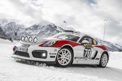 Zurück in den Rallyesport: Präsentation des Porsche Cayman GT4 Rallye
