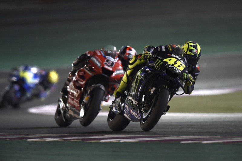 Valentino Rossi trotz Aufholjagd in Katar mit Sorgenfalten
