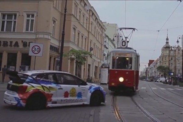 Rallycrossowa promocja Bydgoszczy