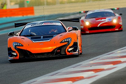 The McLaren 650S GT3 claims pole position for the 2014 Gulf 12 Hour on its debut outing