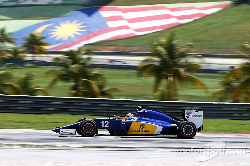Nasr rencontre des problèmes d'équilibre avec sa Sauber