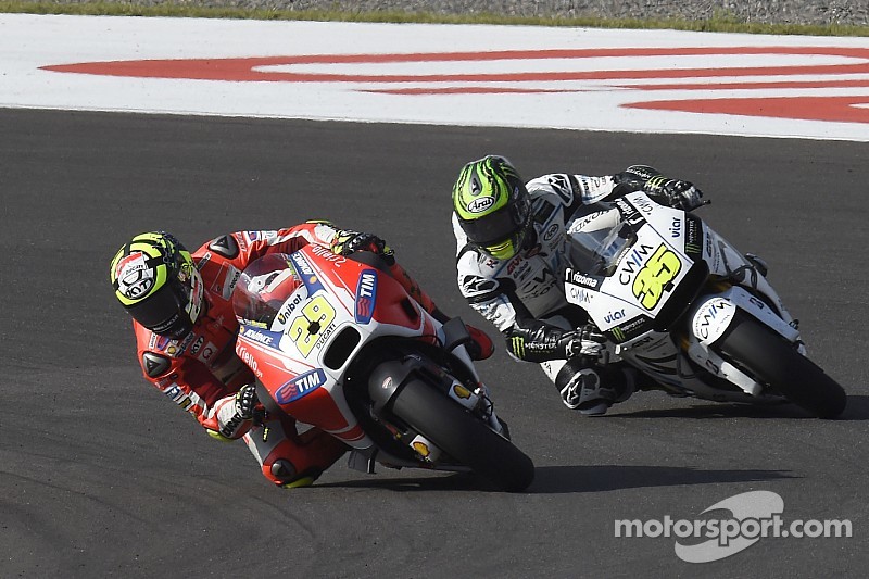 Andrea Iannone, Ducati Team & Cal Crutchlow, Team LCR Honda