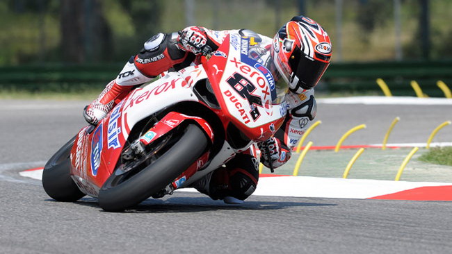 Fabrizio ci prende gusto nei test di Imola