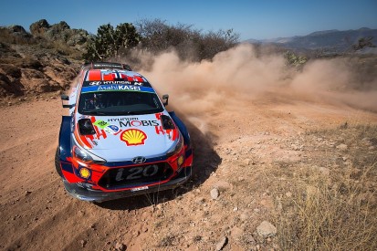 Hyundai's Andreas Mikkelsen retires from WRC Rally Mexico lead