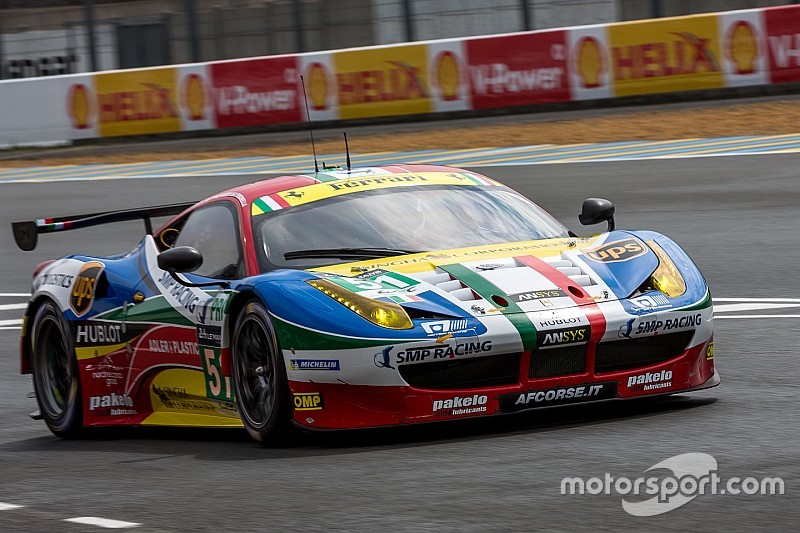 #51 AF Corse Ferrari 458 GTE: Gianmaria Bruni, Toni Vilander, Giancarlo Fisichella