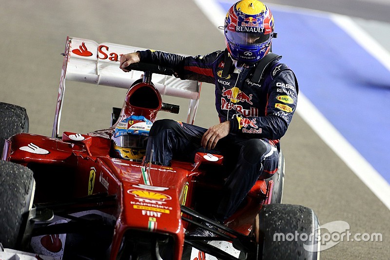 Fernando Alonso, Scuderia Ferrari e Mark Webber, Red Bull Racing