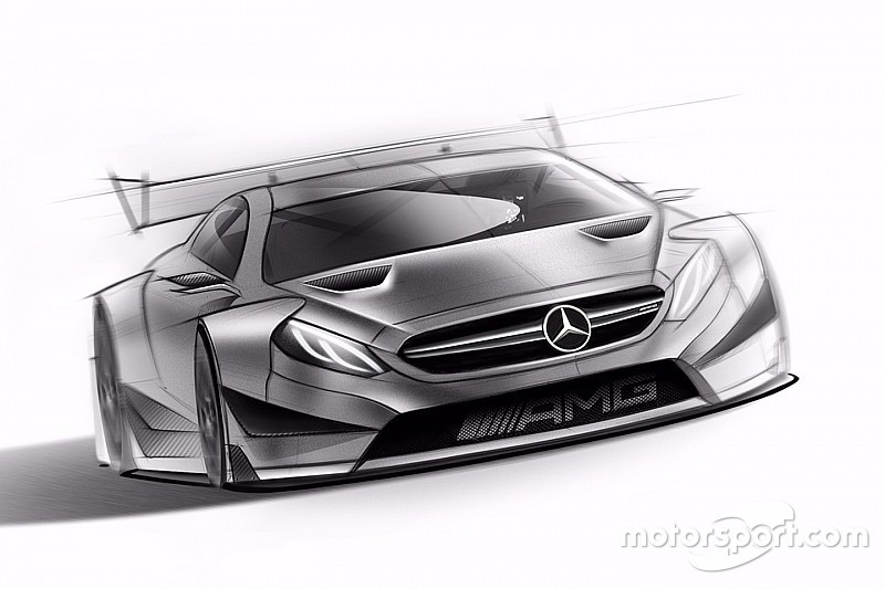 Mercedes dévoile l'esquisse de son AMG C63 DTM pour 2016