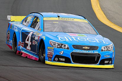 Harvick the happiest in Happy Hour