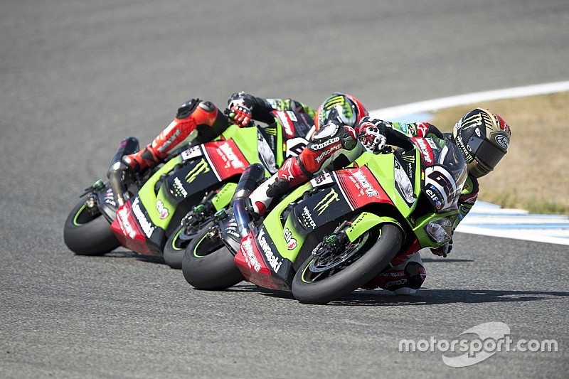 Jonathan Rea, Kawasaki et Tom Sykes, Kawasaki