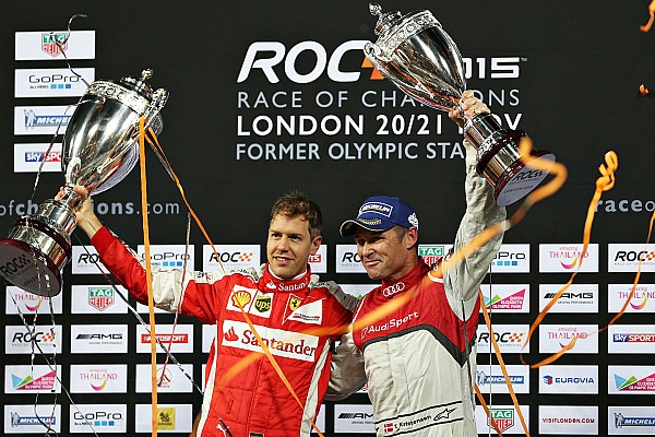 Vettel ganó la Carrera de Campeones