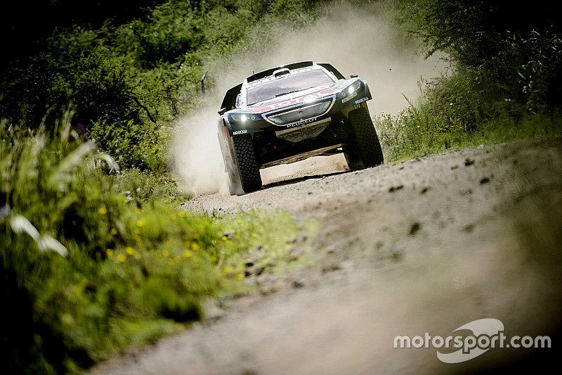 Loeb wint tweede etappe Dakar Rally, Ten Brinke toptien