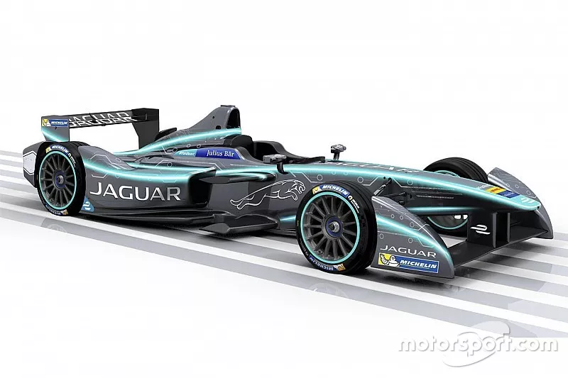 La livr&eacute;e de Jaguar en Formule E
