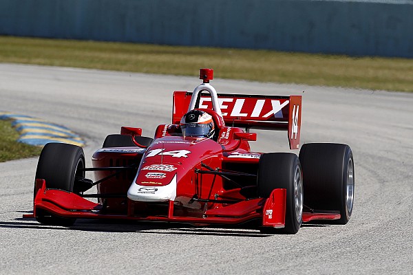 Felix Rosenqvist und Dean Stoneman fahren Indy Lights