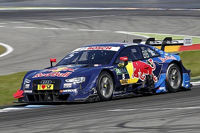 DTM in Hockenheim: Audi-Fahrer Mattias Ekström in letztem Training vorn