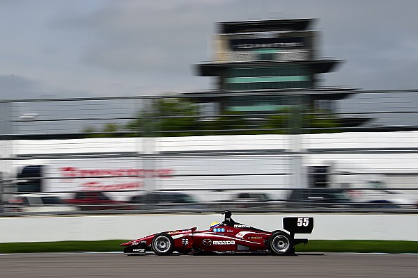 Santiago Urrutia suma otro podio en Indianápolis