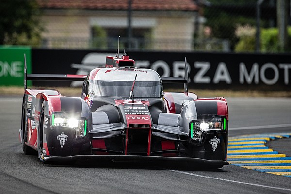 En Audi conf&iacute;an en el paso de carrera
