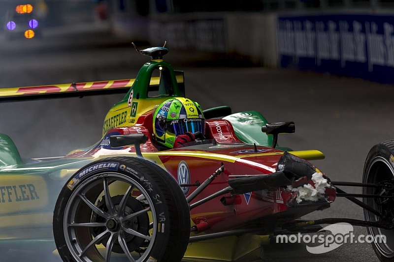 Crash Lucas di Grassi, ABT Schaeffler Audi Sport