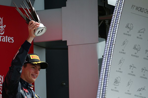 No pódio de novo, Verstappen comemora prova “emocionante”