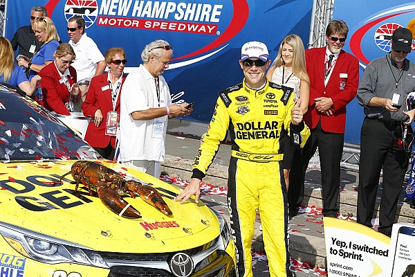 Kenseth aparece al final y gana en New Hampshire
