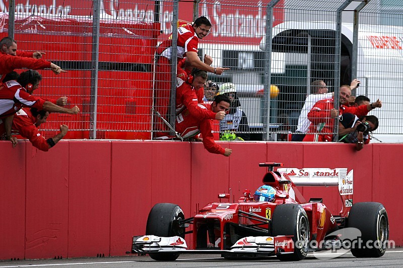 Vencedor Fernando Alonso, Scuderia Ferrari