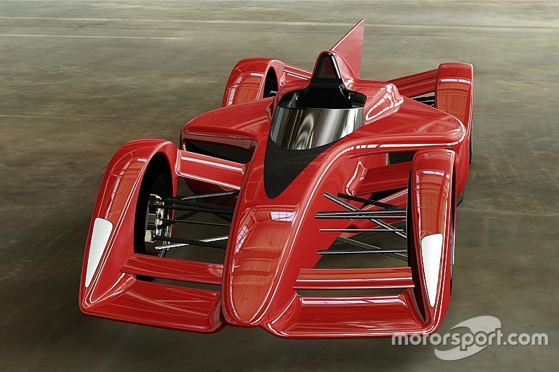Dome zeigt Designstudie für künftiges Formel-E-Chassis