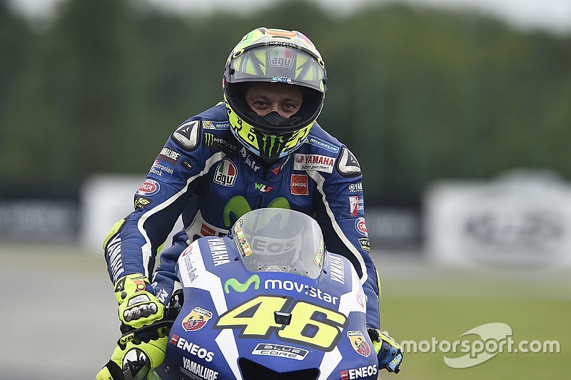 Second place Valentino Rossi, Yamaha Factory Racing