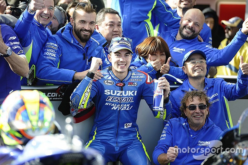Third place Maverick Viñales, Team Suzuki Ecstar MotoGP