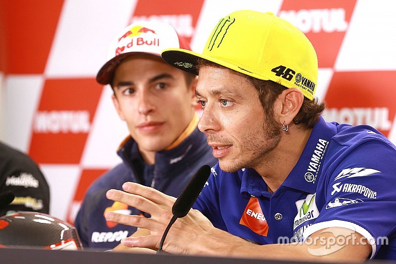 Valentino Rossi, Yamaha Factory Racing, Marc Márquez, Repsol Honda Team