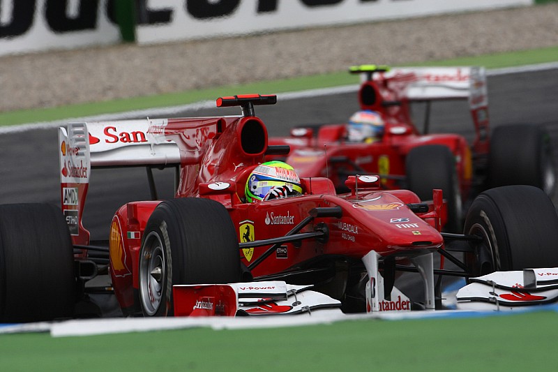 Felipe Massa, Scuderia Ferrari lidera Fernando Alonso, Scuderia Ferrari