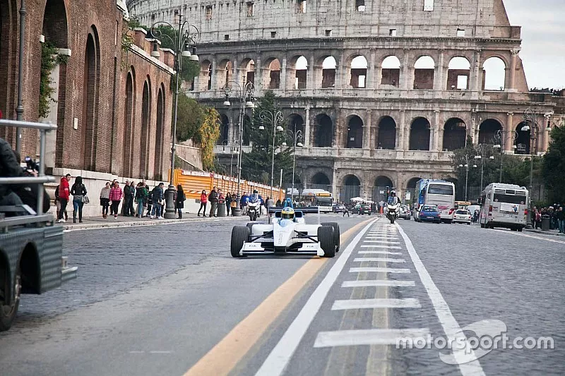 Piloto de prueba Lucas di Grassi, Formula E Rome presentaci&oacute;n