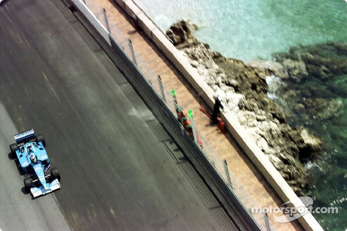 Giancarlo Fisichella en el GP de Mónaco