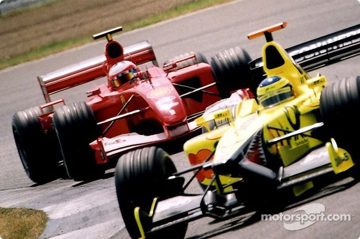 Ricardo Zonta e Rubens Barrichello 
