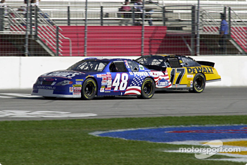 Jimmie Johnson y Matt Kenseth