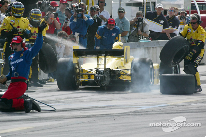 Arrêt au stand pour Sam Hornish Jr