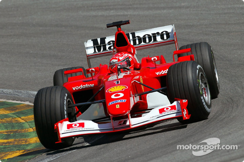 2002 : Michael Schumacher, Ferrari F2002