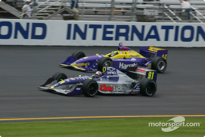 Buddy Lazier et Airton Daré