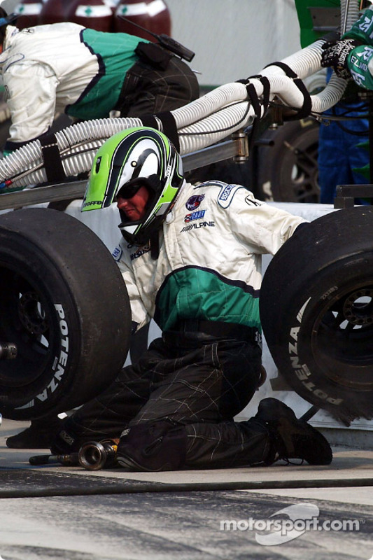 The Jack Lewis Enterprises #72 Porsche was able to take over the GTS lead in the final laps of the r
