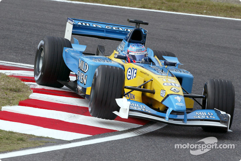 2002 - Renault R202: sétimo lugar no Mundial de Pilotos, com 14 pontos