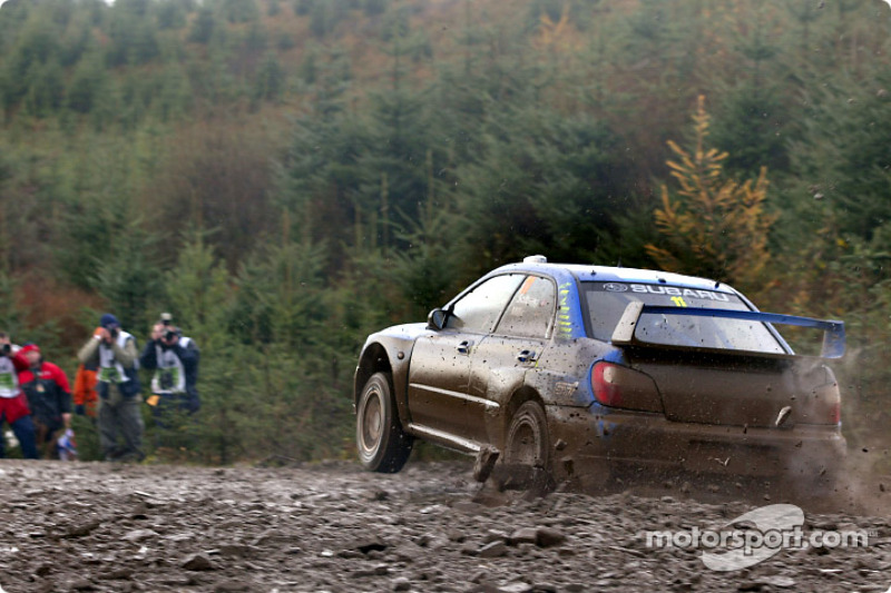 Петтер Сольберг, Subaru Impreza WRC2002