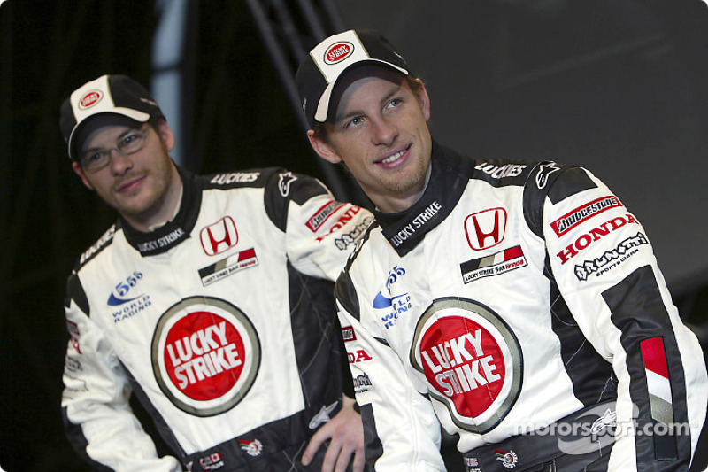 Jacques Villeneuve and Jenson Button