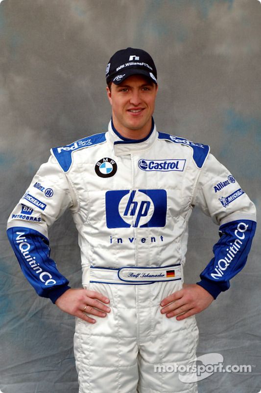 Sesión de fotos para Ralf Schumacher