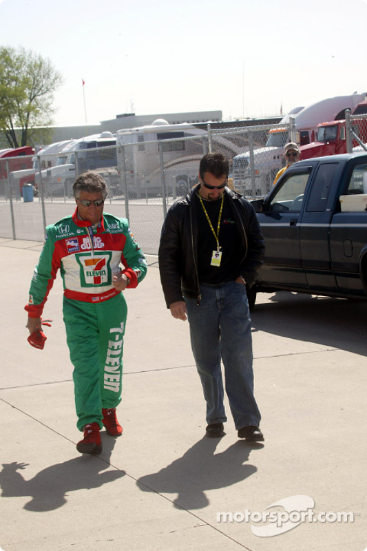Mario et Michael Andretti