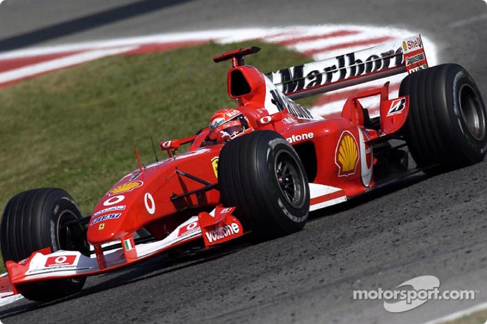 2003: Мichael Schumacher, Ferrari F2003-GA